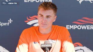 QB Bo Nix on Denver's offense: 'All 11 of us on offense have things that we can improve on'