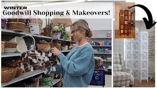 Thrift Store Makeovers ~ Goodwill Before and Afters ~ Thrift Store Projects ~Thrift Store Home Decor