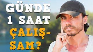 GÜNDE 1 SAAT ayırarak kaç haftada ADAM AKILLI çalacağım? | Soru & Cevap 3