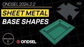  Make THIS In 2 Minutes - Sheet Metal Design - Ondsel ES - FreeCAD Sheet Metal