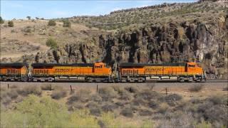 BNSF Action in Crozier Canyon Arizona