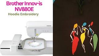 Brother Embroidery Machine | Hoodie #embroidery