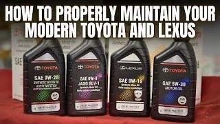 How To Maintain Your Modern Toyota and Lexus Properly