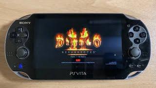 Играем в Diablo 2 Resurrected на PS Vita