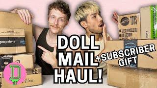 We Open 20 Doll Mail Packages + A Special Doll Package From A Subscriber/Doll Bestie!! 🩷