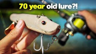 Fishing a $200 Topwater Lure from 1952 