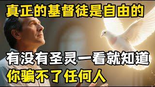 做自由的基督徒，让圣灵充满你，别试图骗任何人，你只能欺骗你自己。一眼便知！