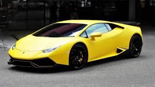 HURACAN WRAPPED IN MATTE YELLOW