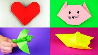 10 easy origami and paper crafts ideas