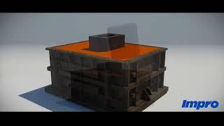 Complex and Multi-cored Resin Sand Casting Process- 3D Animation