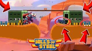 UPDATE! NEW LEVELS in 1 vs 1 BATTLES in Hills of Steel