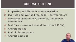 Java II Course Outline 00 overview