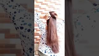 claw clip hair style