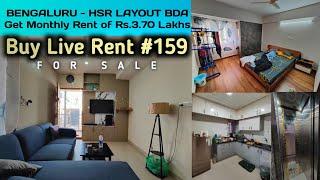 HSR Layout Rental Income Building For Sale Get 3.70 Lakhs Per Month BLR159