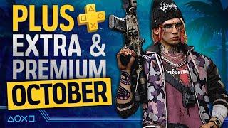 PlayStation Plus Extra & Premium Games - October 2024