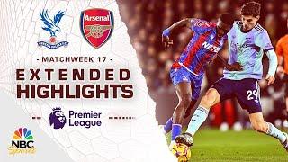 Crystal Palace v. Arsenal | PREMIER LEAGUE HIGHLIGHTS | 12/21/2024 | NBC Sports