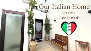 Just Listed For Sale Fully Renovated and Furnished Property in Puglia Italy!