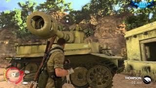 Sniper Elite 3 Afrika 2014 How to Destroy The Tiger Tank