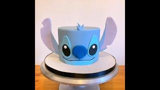 Stitch Face Cake Tutorial