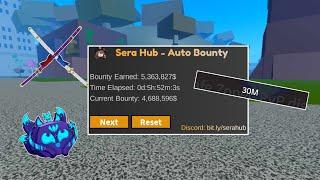 BEST BLOXFRUIT SCRIPT SERA HUB | USING KITSUNE FRUIT AFK FARM AUTO BOUNTY HUNT