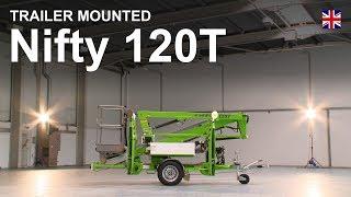 Nifty 120T Product Video | Trailer Mounted Cherry Picker from Niftylift