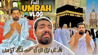 My Complete Umrah Vlog  For Mom  | Masjid al Haram Makkah Saudi Arabia 