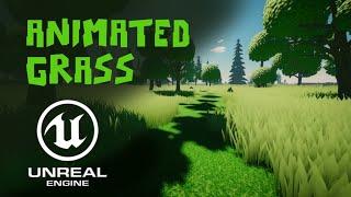 Moving Grass tutorial | Unreal Engine Tutorial