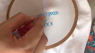 “How to Cross Stitch | Hand Embroidery Stitches for Beginners