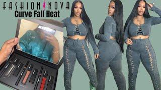 Fall  Fashion Nova Curve Haul | Nova Beauty swatches