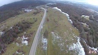 Чечня, Курчалоевксий район, Джугурты 23.01.2016 Dji Phantom