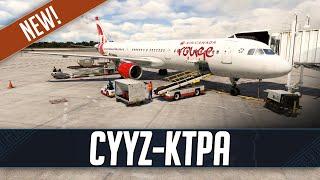 MSFS LIVE | Real World Air Canada Rouge OPS | *RELEASE PARTY* Fenix A319/321 | Toronto to Tampa Bay