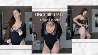 NUDITTA LINGERIE TRY ON HAUL!