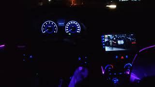hyundai solaris подсветка в салон