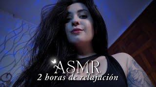 2 horas de ASMR relajante  Mouth Sounds, Whispers, Visual... 