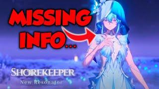 Wuthering Waves 1.3 Broadcast Disappointing? Shorekeeper Discussion