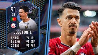 HE’S ACTUALLY FAST!  91 FUT Captains Jose Fonte FIFA 22 Player Review