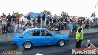 LYNCHY Misbehaving on Tuff Street at Summernats 29