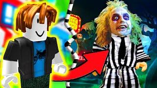 I AM BEETLEJUICE in the NEW ROBLOX GAME!! (You can Join!)