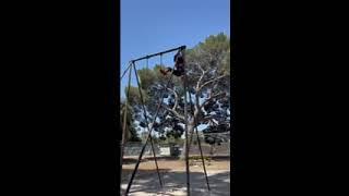 Coach Al Climbs The Pole#fitnessphene