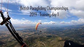 British Paragliding Championships 2019 - Training Day 1