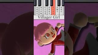 Villager Girl VS Inkling Girl | Which Jingle is better? #mariokart #piano #jingle