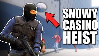 Playing Casino Heist With Snow! | Casino Heist Big Con Group S*X, Elite Challenge