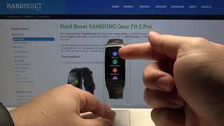 How to Factory Reset  SAMSUNG Gear Fit 2 Pro – Erase All Content & Customized Settings