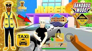 jack becomes a taxi driver  in dude theft wars sandbox