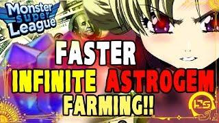 Monster Super League GUIDE!! INFINITE ASTROGEM FARMING SPEED RUNS!! TIPS AND TRICKS TO SLIME FASTER