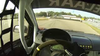 VW Polo Maxi - POV helmet camera - Rallycross lap at the Eurocircuit Valkenswaard