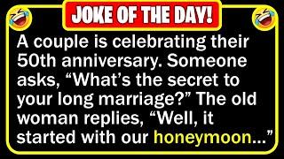  BEST JOKE OF THE DAY! - A couple was celebrating their golden wedding... | Funny Daily Jokes