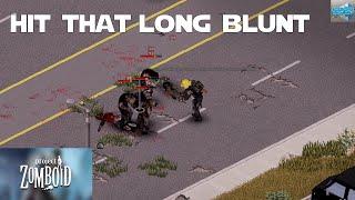 The Best Way to Level Long Blunt in Project Zomboid - How to Level Long Blunt Skill!