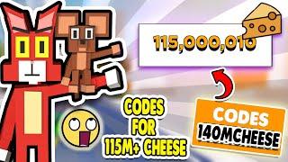 ALL *WORKING* ROBLOX KITTY CODES 2020 FOR 115M+ CHEESE  CODES OF KITTY 2020 NOVEMBER