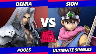 Smash Awesome - Demia (Sephiroth) Vs. Sion (Hero) Smash Ultimate - SSBU